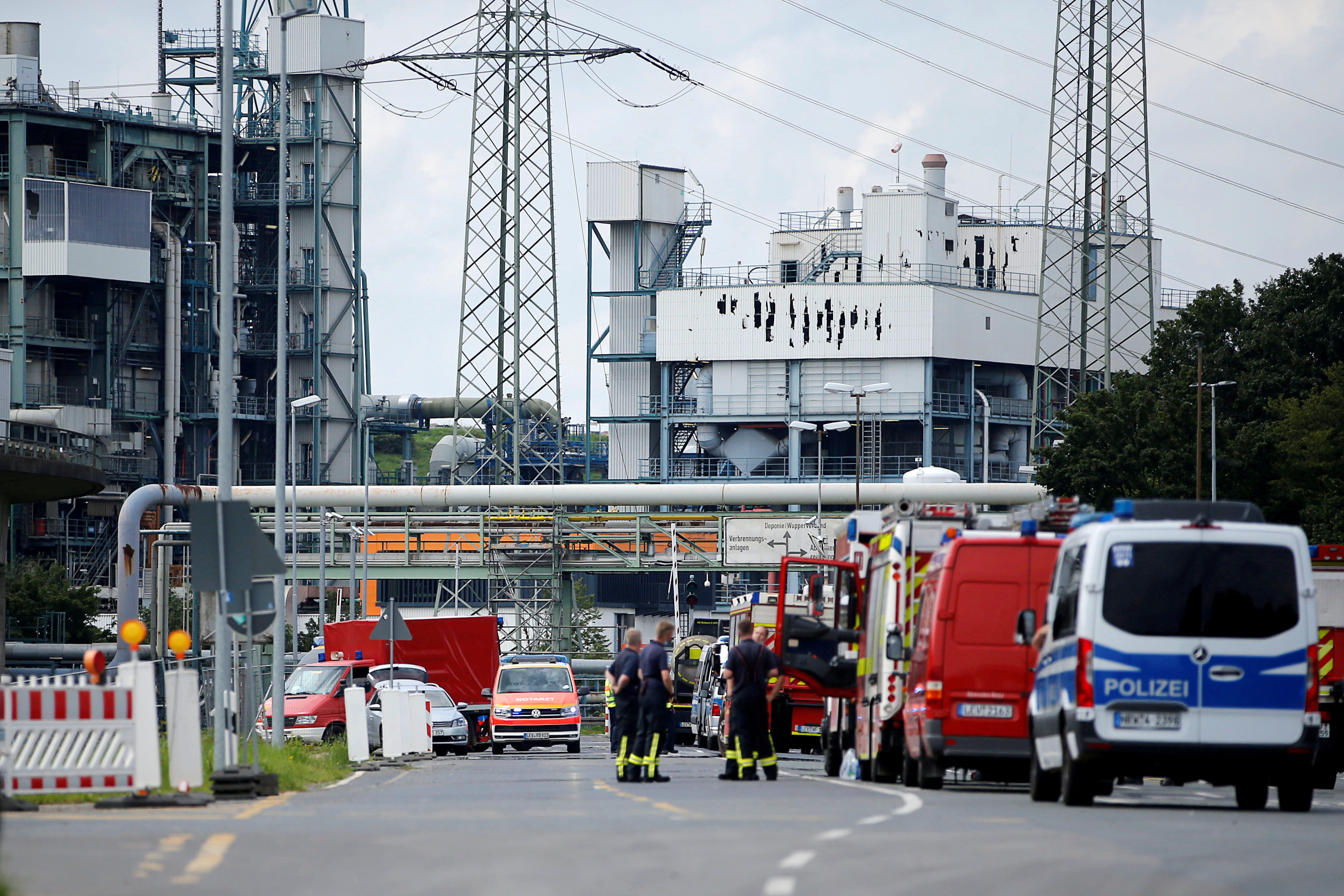 image Three charged over deadly chemicals blast in Germany