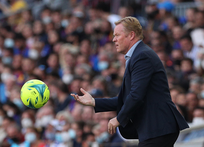 cover Barca condemn &#8216;violent&#8217; acts Koeman faced after Real Madrid defeat