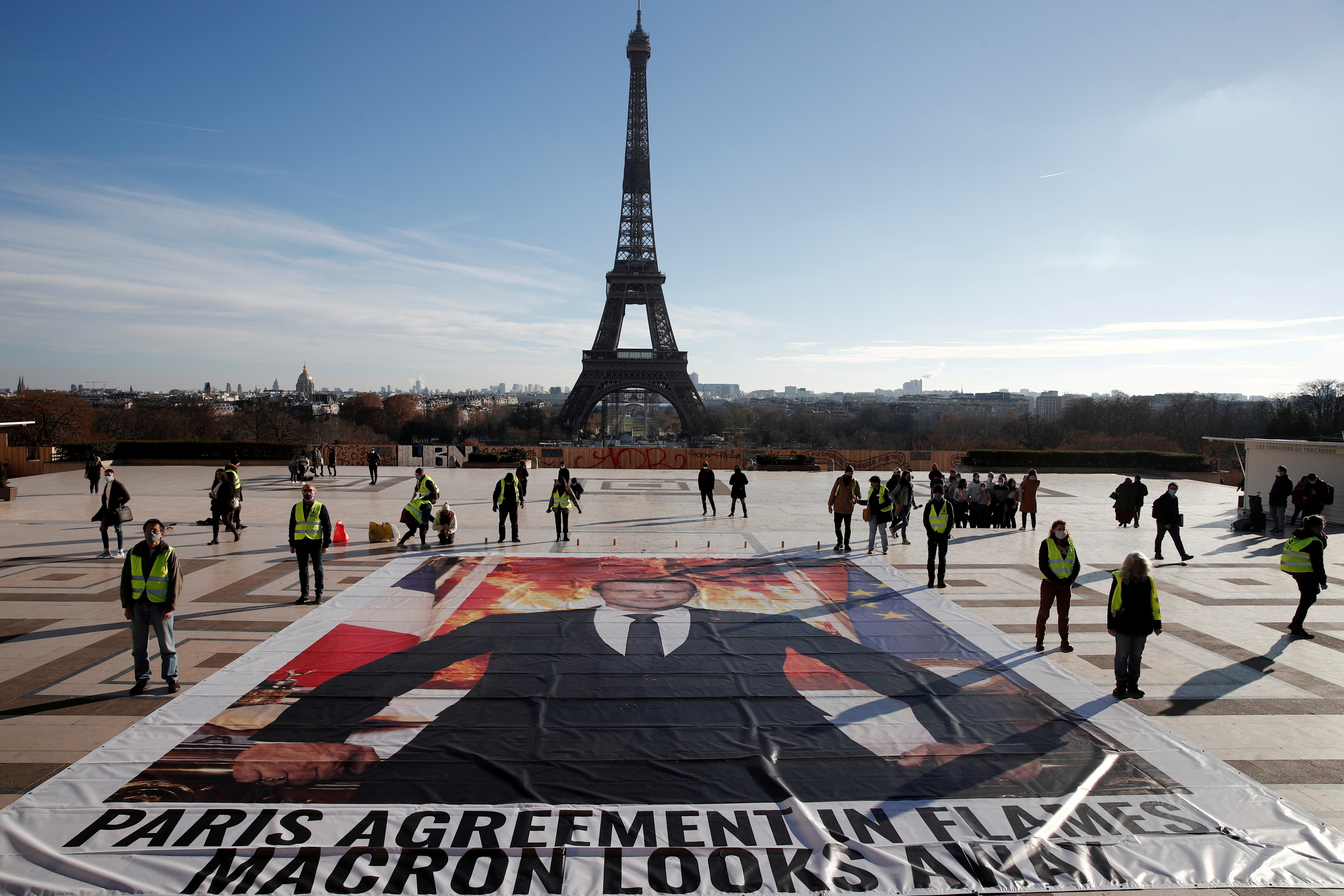 image Activists disrupt Paris climate finance meeting before COP26