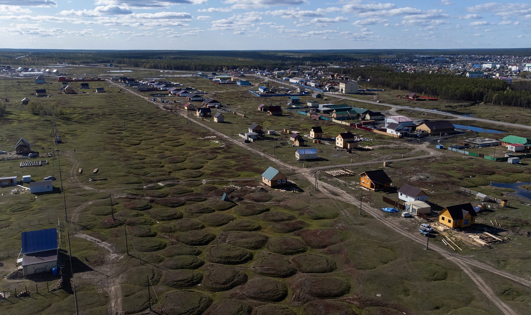 image Russia’s melting permafrost: homes and infrastructure under threat