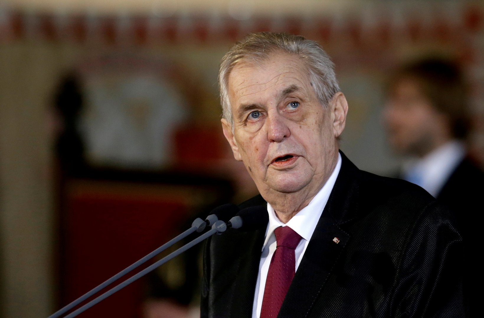 image Czech President Zeman in intensive care at key post-election time