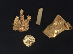 anglo saxon gold unearthed