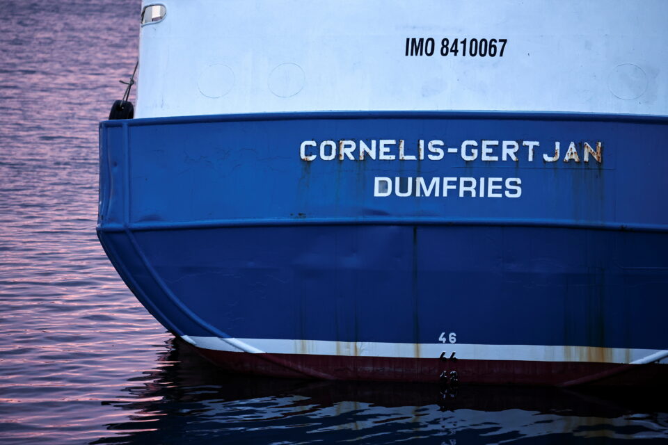 a british trawler cornelis gert jan is seen in le havre
