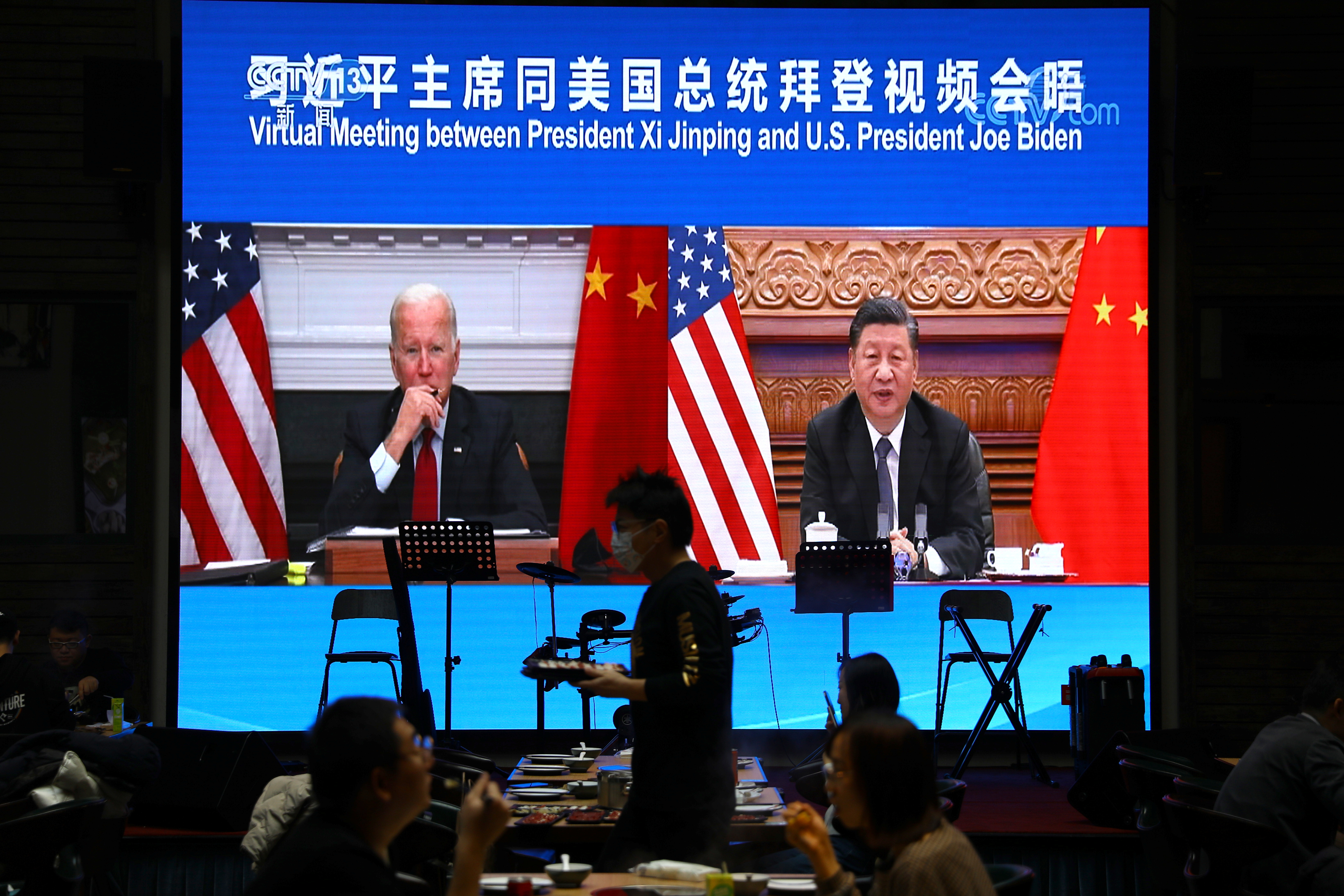 image Biden raised concerns over Xinjiang, Tibet, Hong Kong; Xi warns of Taiwan &#8216;red line&#8217;