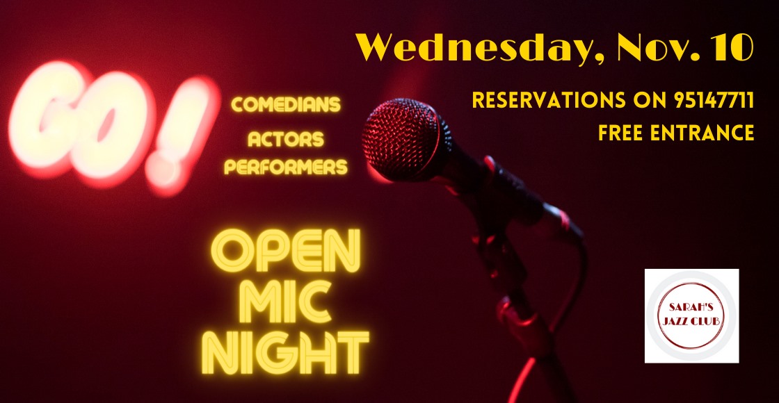 image An Open Mic Night at Sarah’s Jazz Club