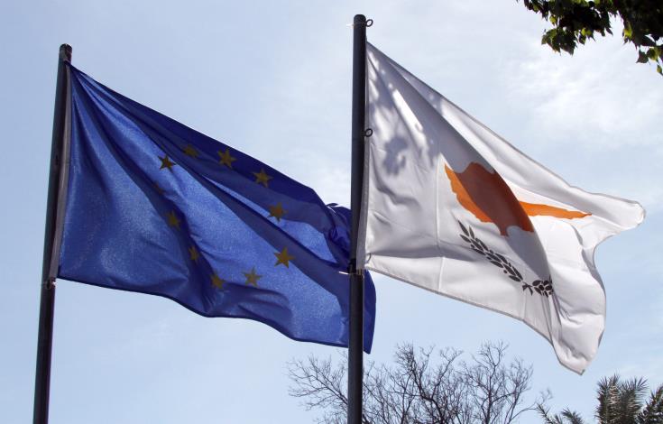 cyprus european union flag economy recovery eu