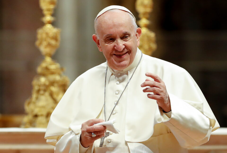 pope francis holds weekly general audience