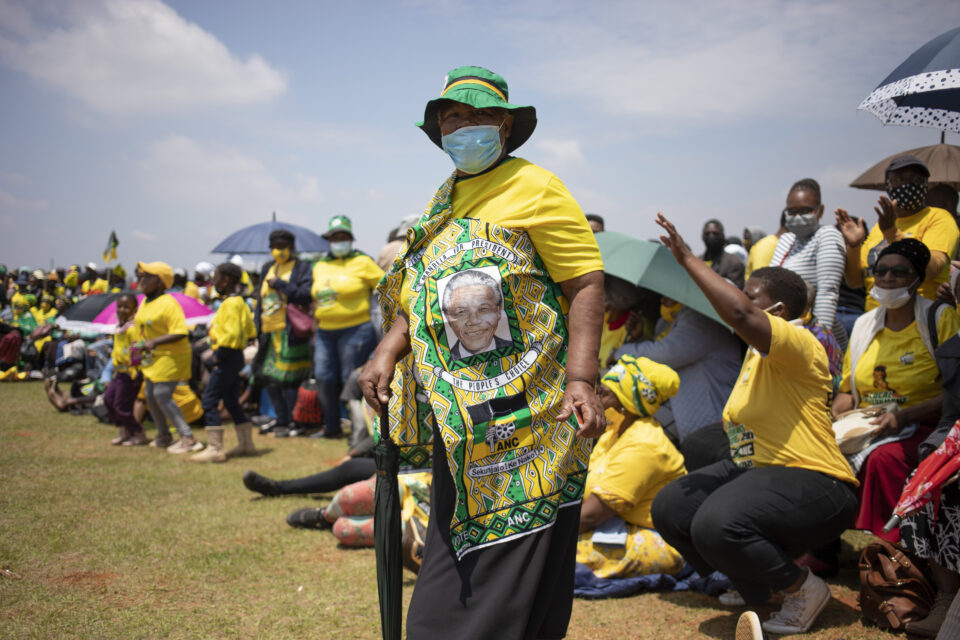 south africa local elections anc rally