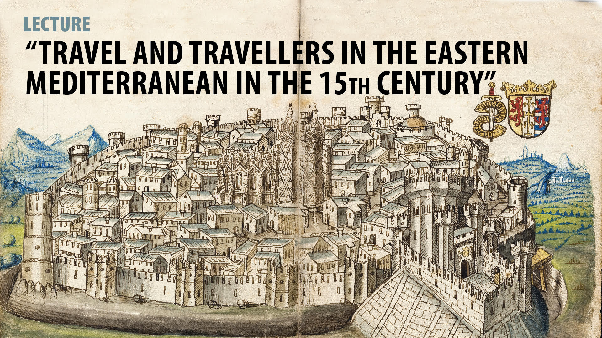 image Exhibition and lecture offer a Medieval View of Cyprus