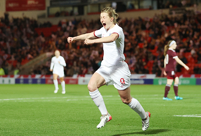 women's world cup qualifier group d england v latvia