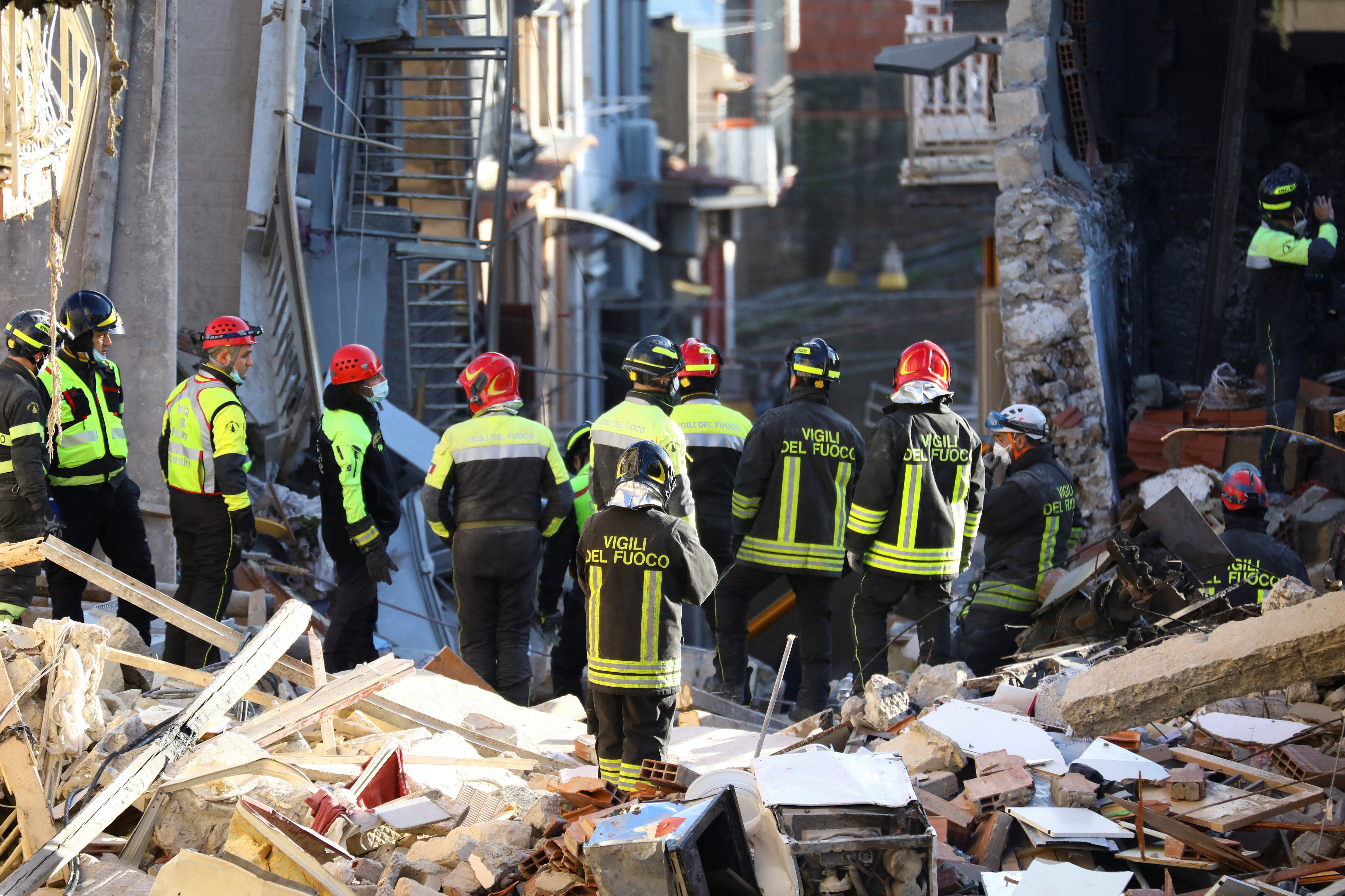 image Gas explosion in Sicily leaves at least three dead, six missing (Update)