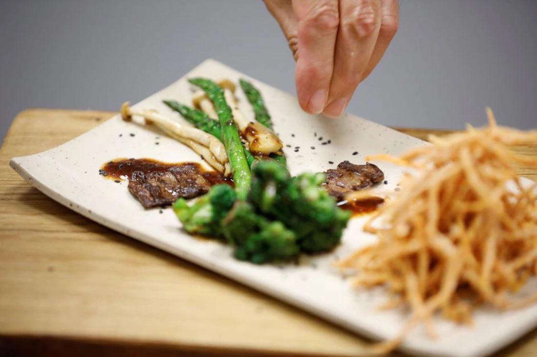 cover Aleph, Wacker team up to fast-track mass lab meat production