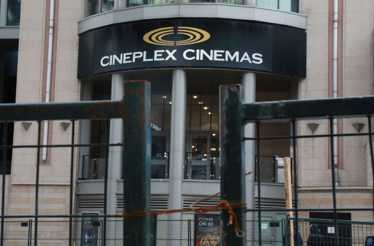 image Cineworld shares plunge after $957 mln damage ruling on aborted Cineplex deal