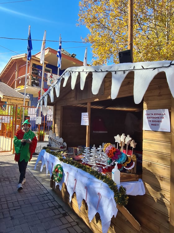Kakopetria Christmas stall to support primary school 