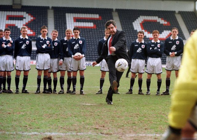 image Former PM Brown fears ‘runaway greed’ risks ruining football