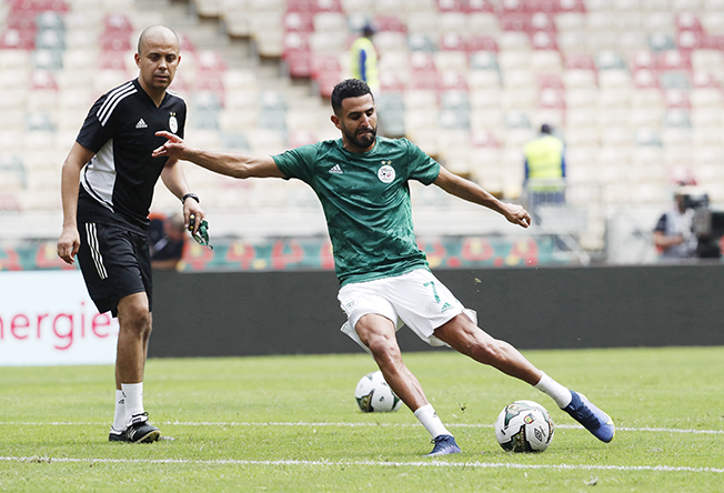 image Mahrez wants Algeria to do their talking on the pitch