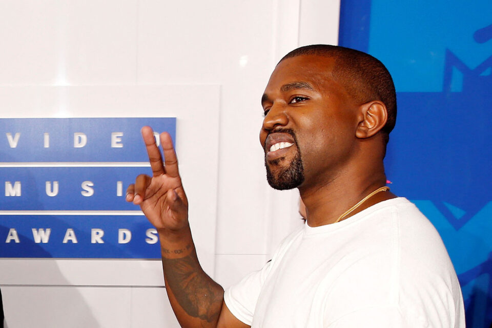file photo: kanye west arrives at the 2016 mtv video music awards in new york