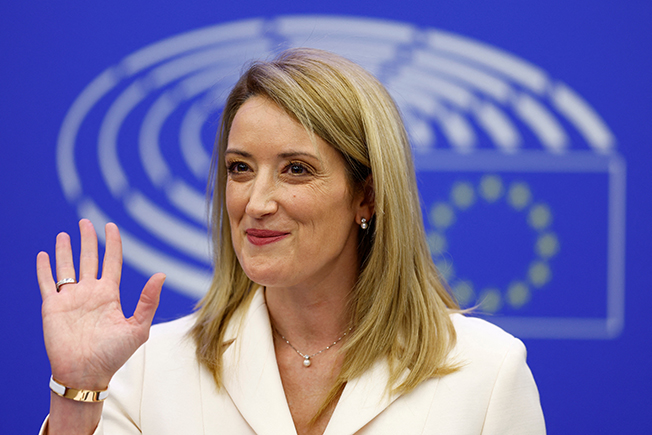 image Metsola: Cyprus safer because it is in the EU