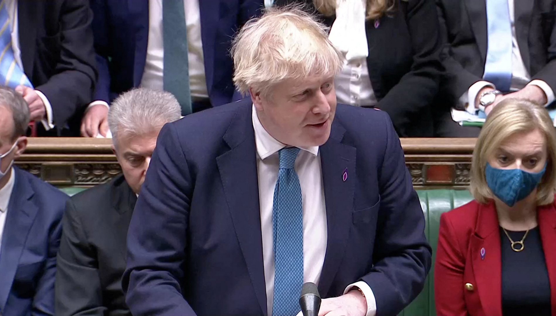 image UK PM Johnson refuses to resign over lockdown parties