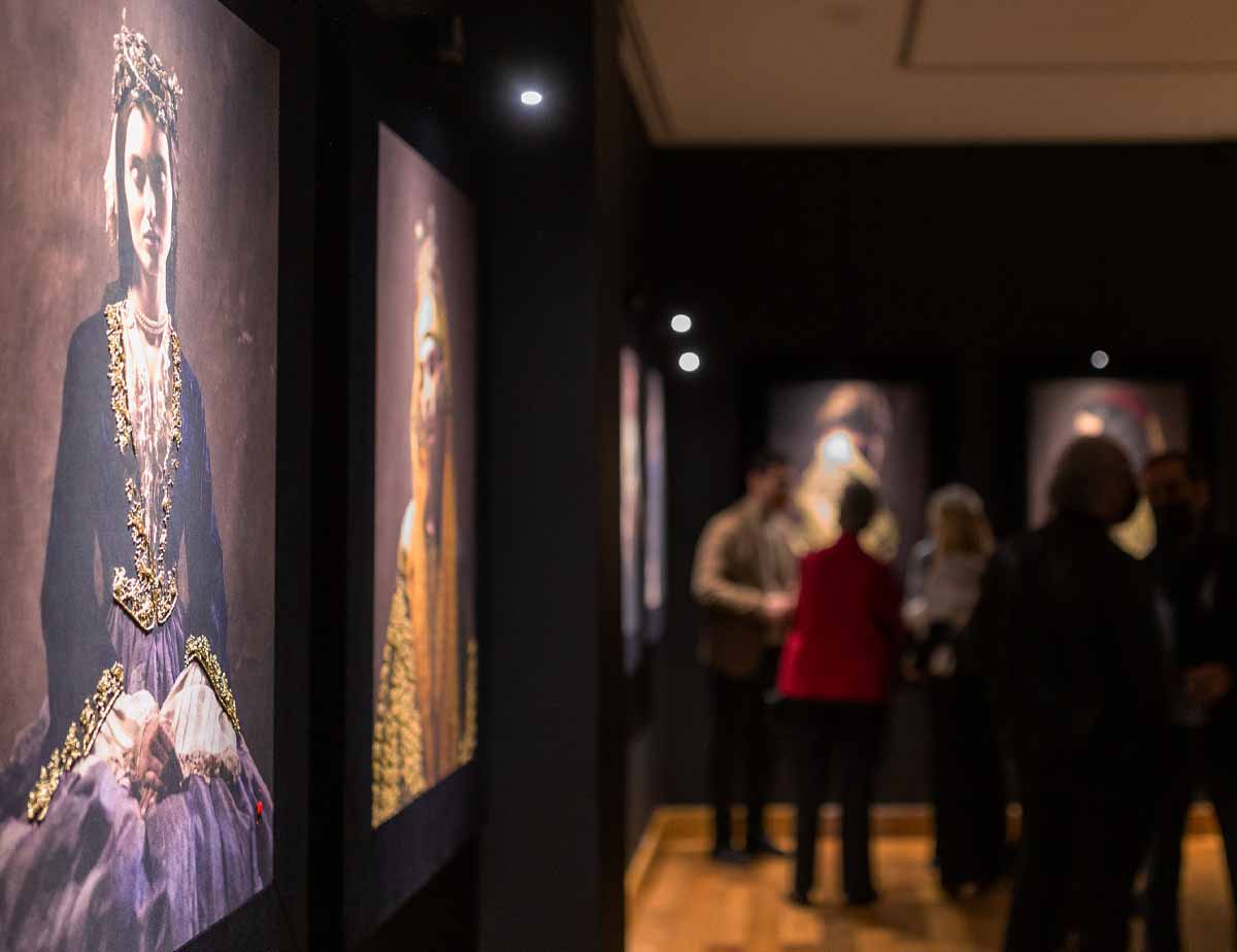 image Traditional clothes and lace centre of ongoing exhibitions