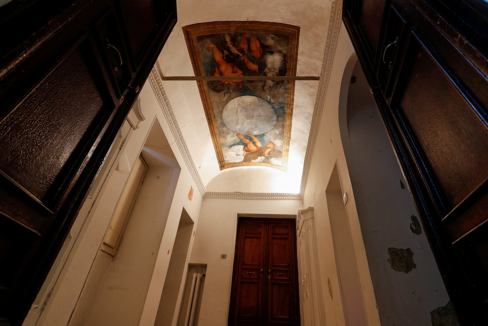 image No bidders for Rome villa with world&#8217;s only Caravaggio mural