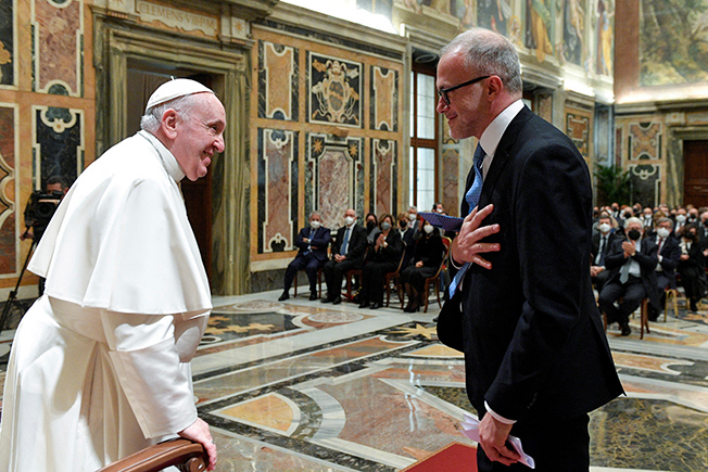 image Pope blesses those everyone loves to hate &#8211; tax collectors (Updated)