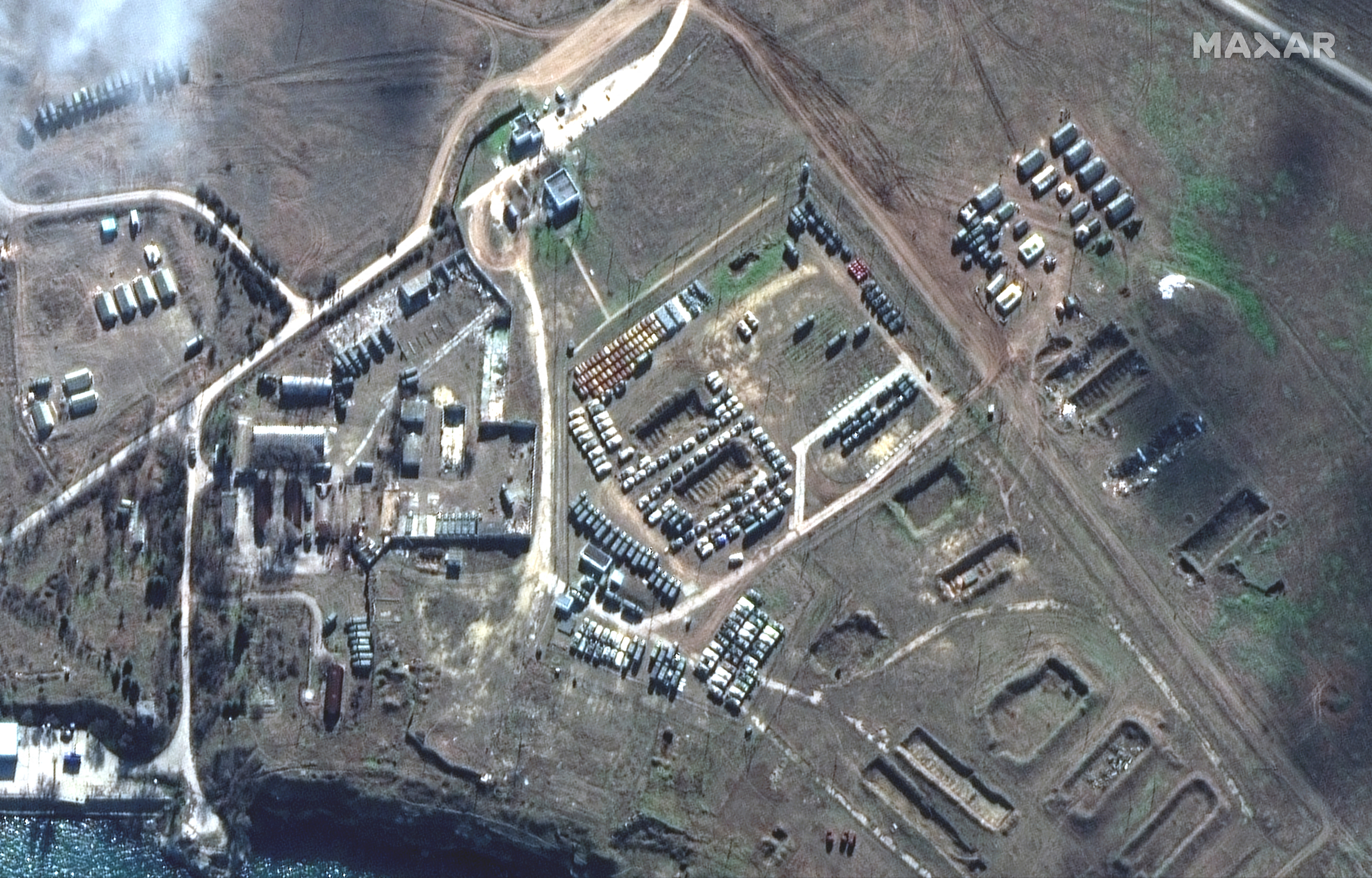 image Satellite images show Russian military buildup near Ukraine continues
