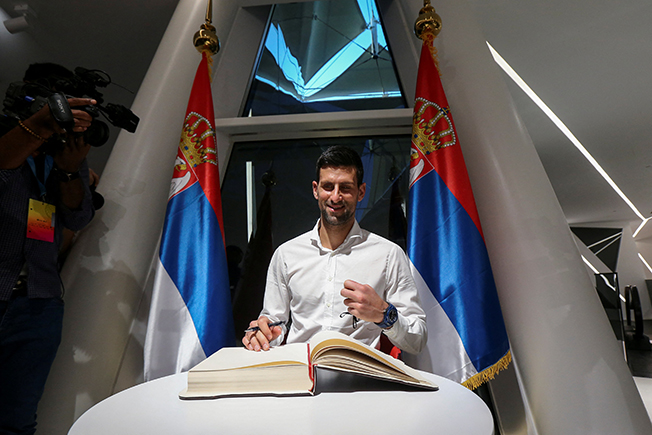 image Djokovic sets sights on Paris Olympics, wants to return to Australia
