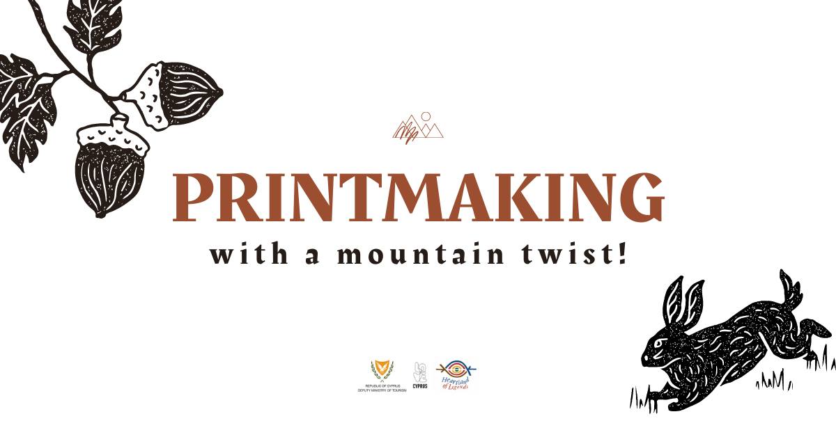 image Printmaking with a mountain twist