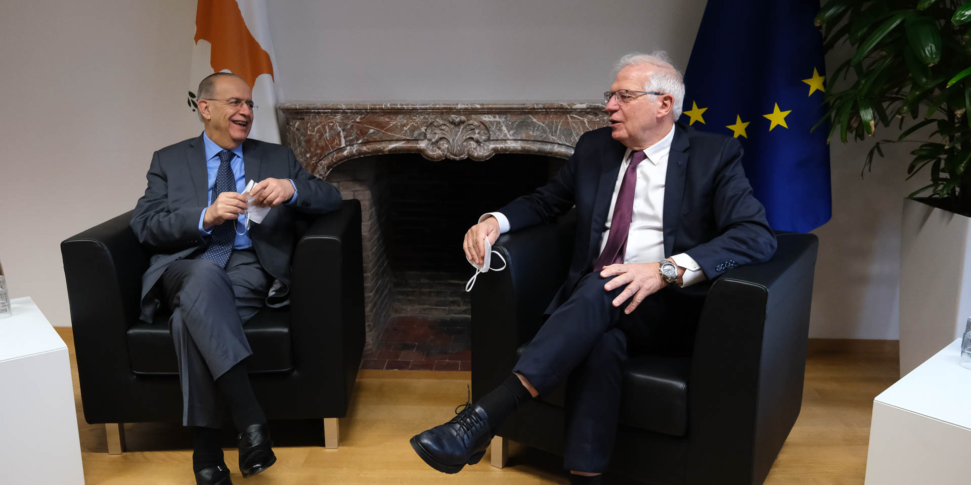 image Kasoulides meets EU’s Borell for talks on Turkey