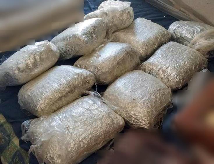 image Two arrests after 34kg cannabis found