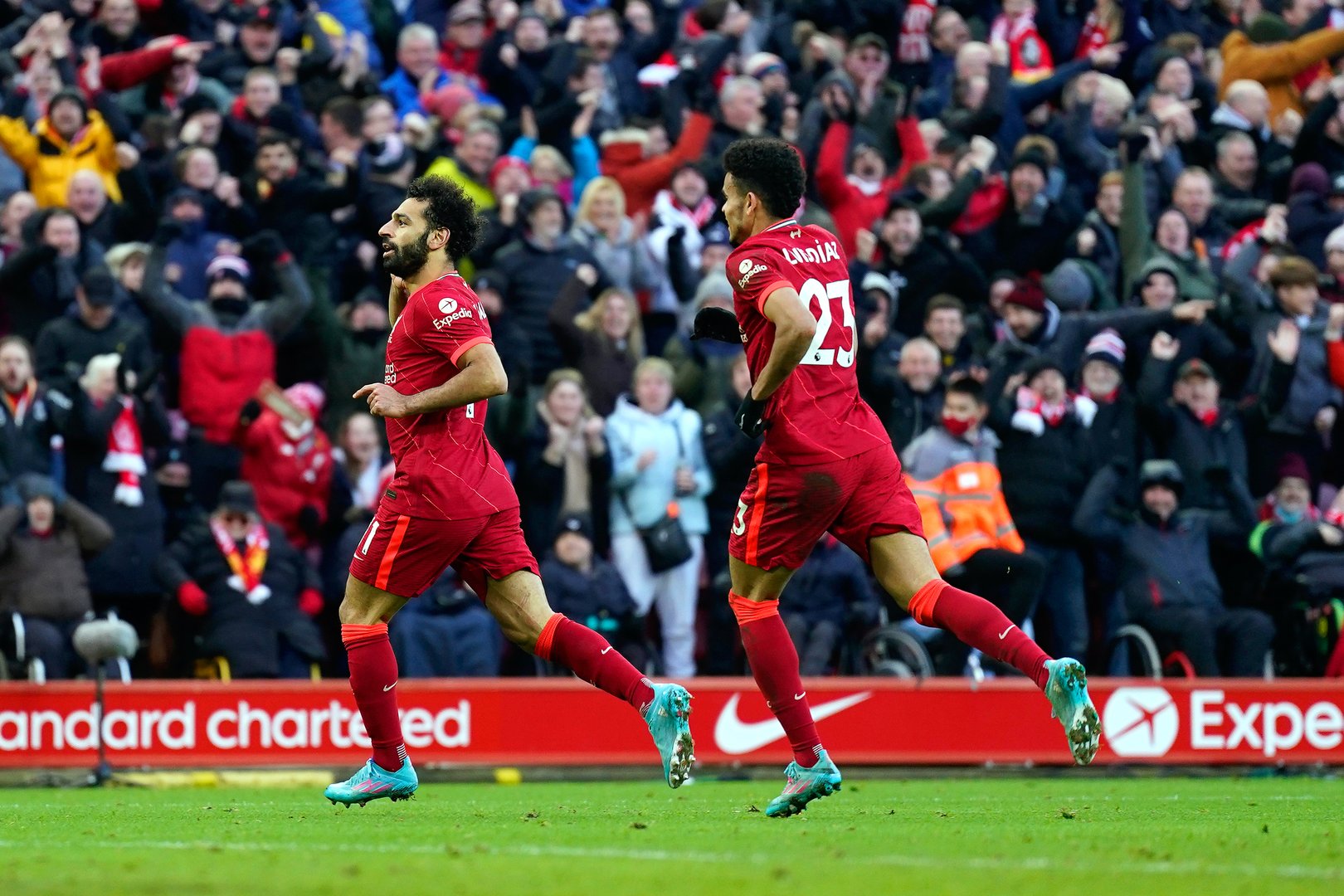 image Salah scores 150th Liverpool goal as Reds hit back to beat Norwich