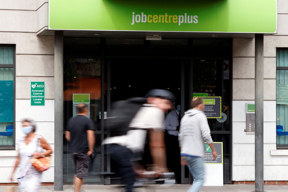 image UK jobs market sends warning signal to Bank of England