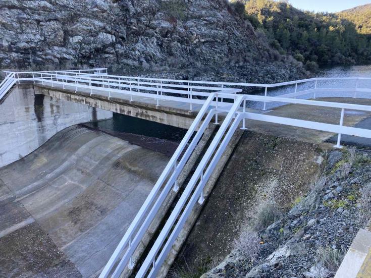 image Lefkara dam overflows as island’s water stocks rise