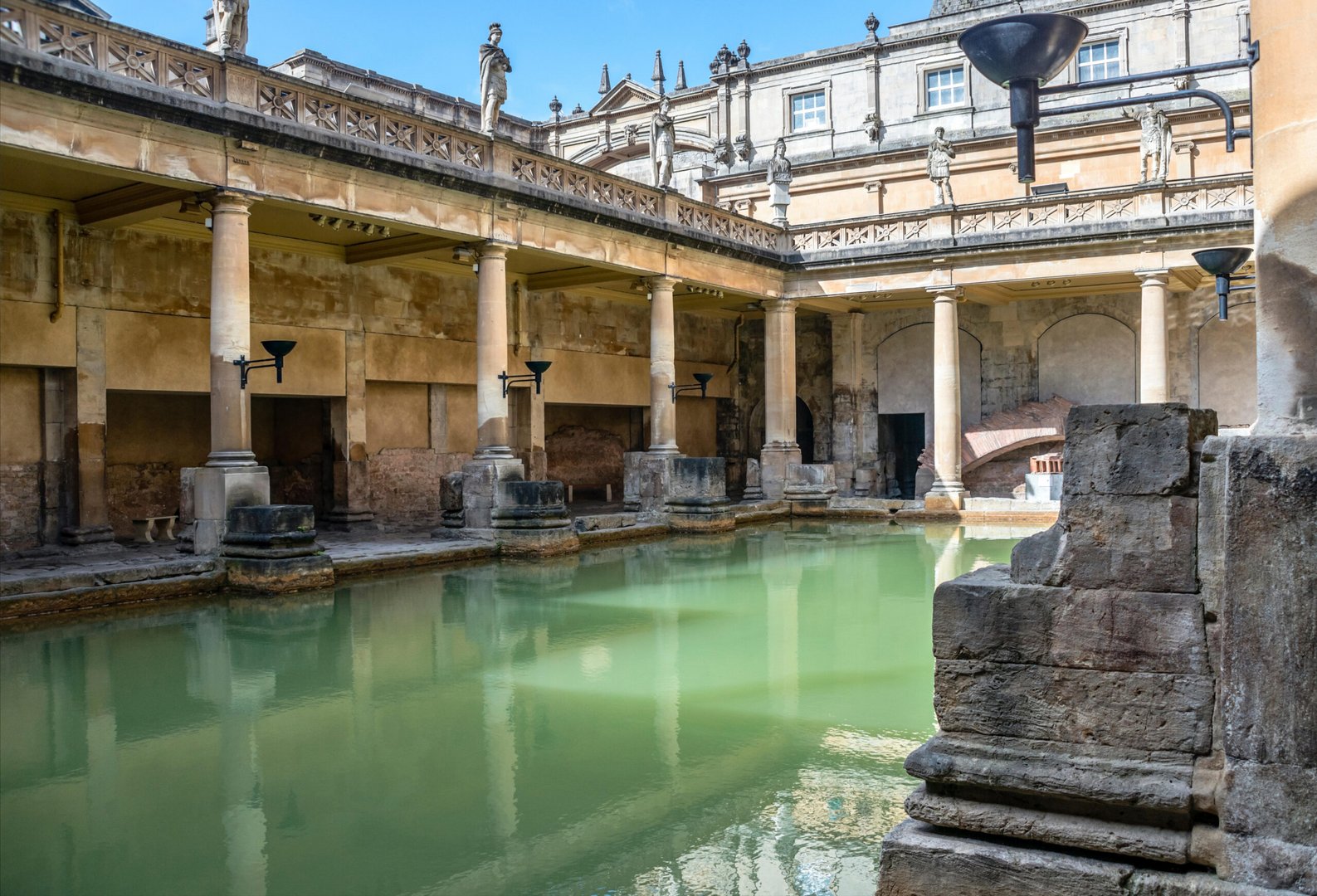The Roman Baths In Bath Scaled 