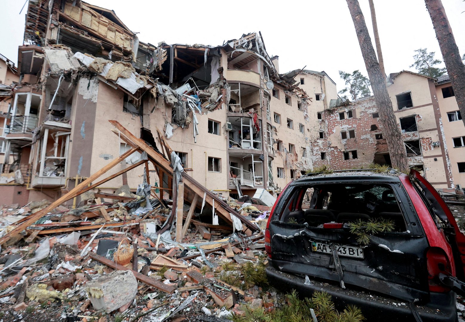 image Ukraine&#8217;s second city heavily bombed as UN denounces Russia