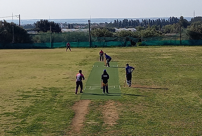 image Riyaan start the Cyprus cricket season in style