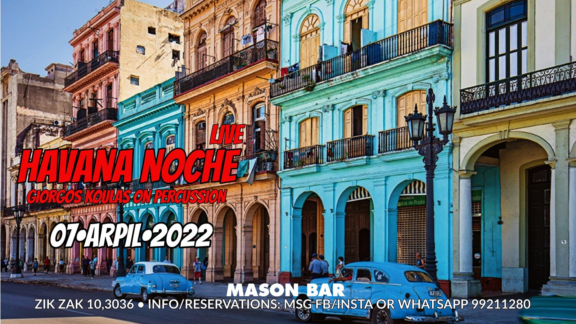 image Lively Latin sounds at Limassol&#8217;s Mason Bar