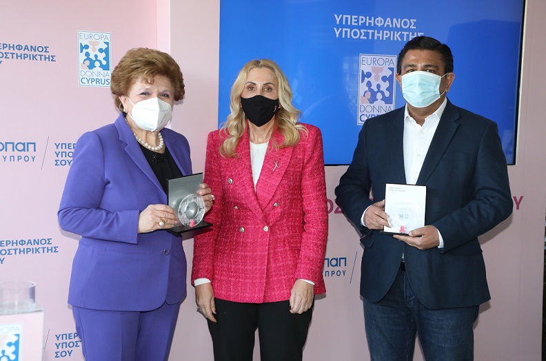image OPAP Cyprus honours Europa Donna with breast-cancer detection systems
