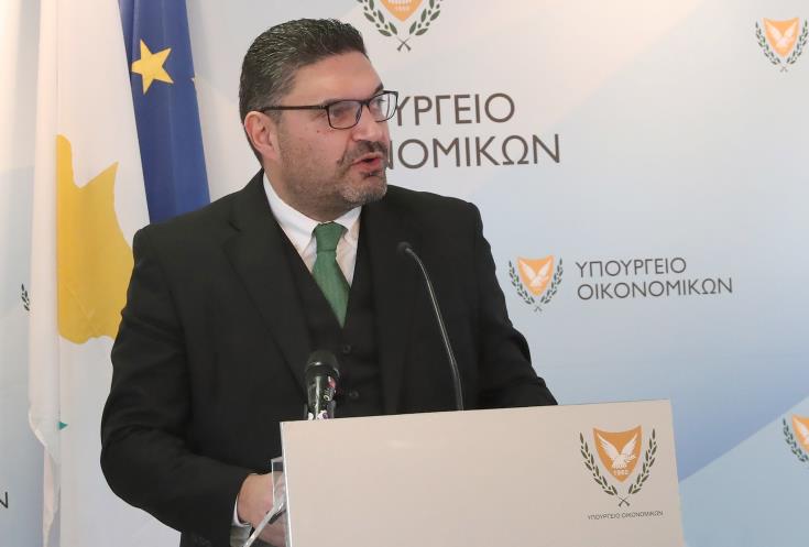 finance minister constantinos petrides standard picture