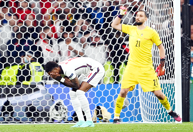 image UK teenager jailed for racially abusing Rashford after Euro final