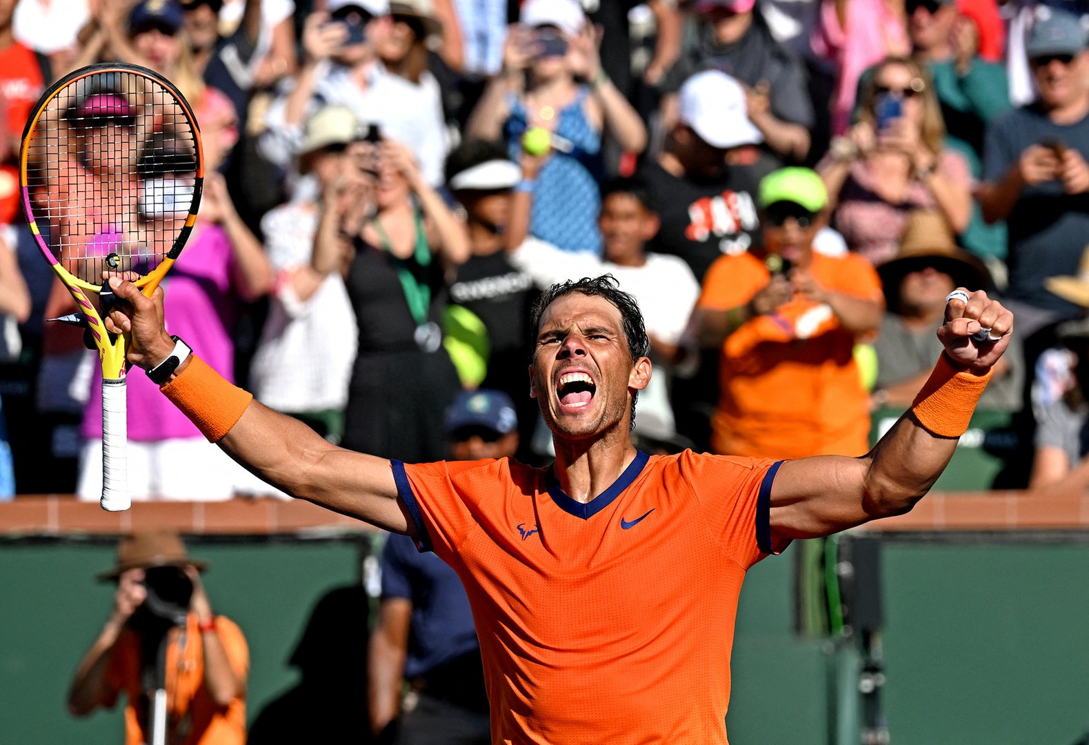 image Nadal stages spectacular comeback at Indian Wells