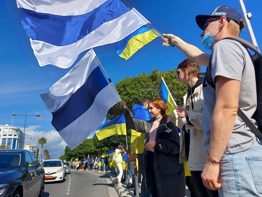 image Cypriot society divided over Russia’s invasion of Ukraine &#8211; poll