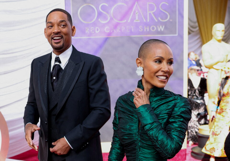 file photo: will smith and jada pinkett smith pose on the red carpet during the oscars arrivals at the 94th academy awards in hollywood, los angeles, california, u.s.