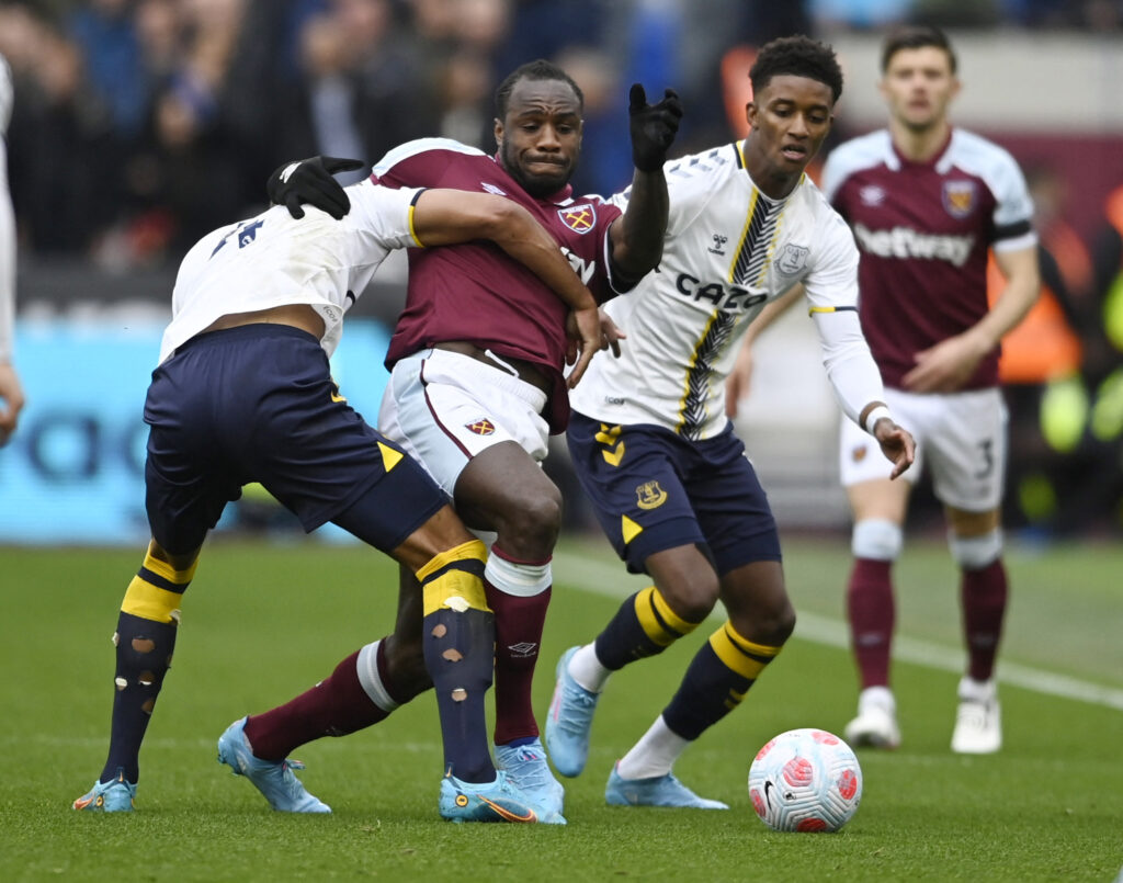 premier league west ham united v everton