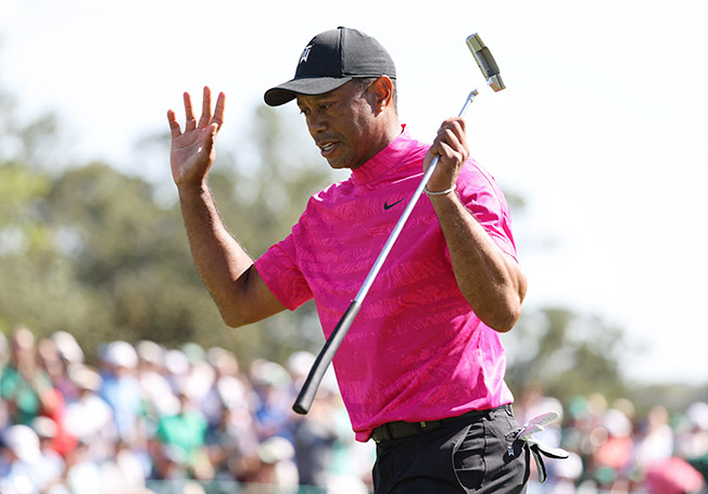cover Remarkable Woods in Masters hunt after opening round