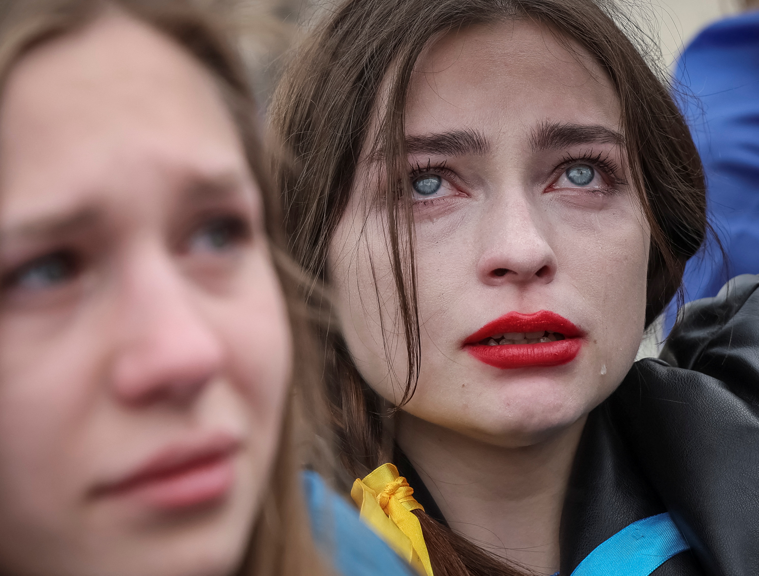 image Kyiv police find three bound men they say were executed by Russian occupiers