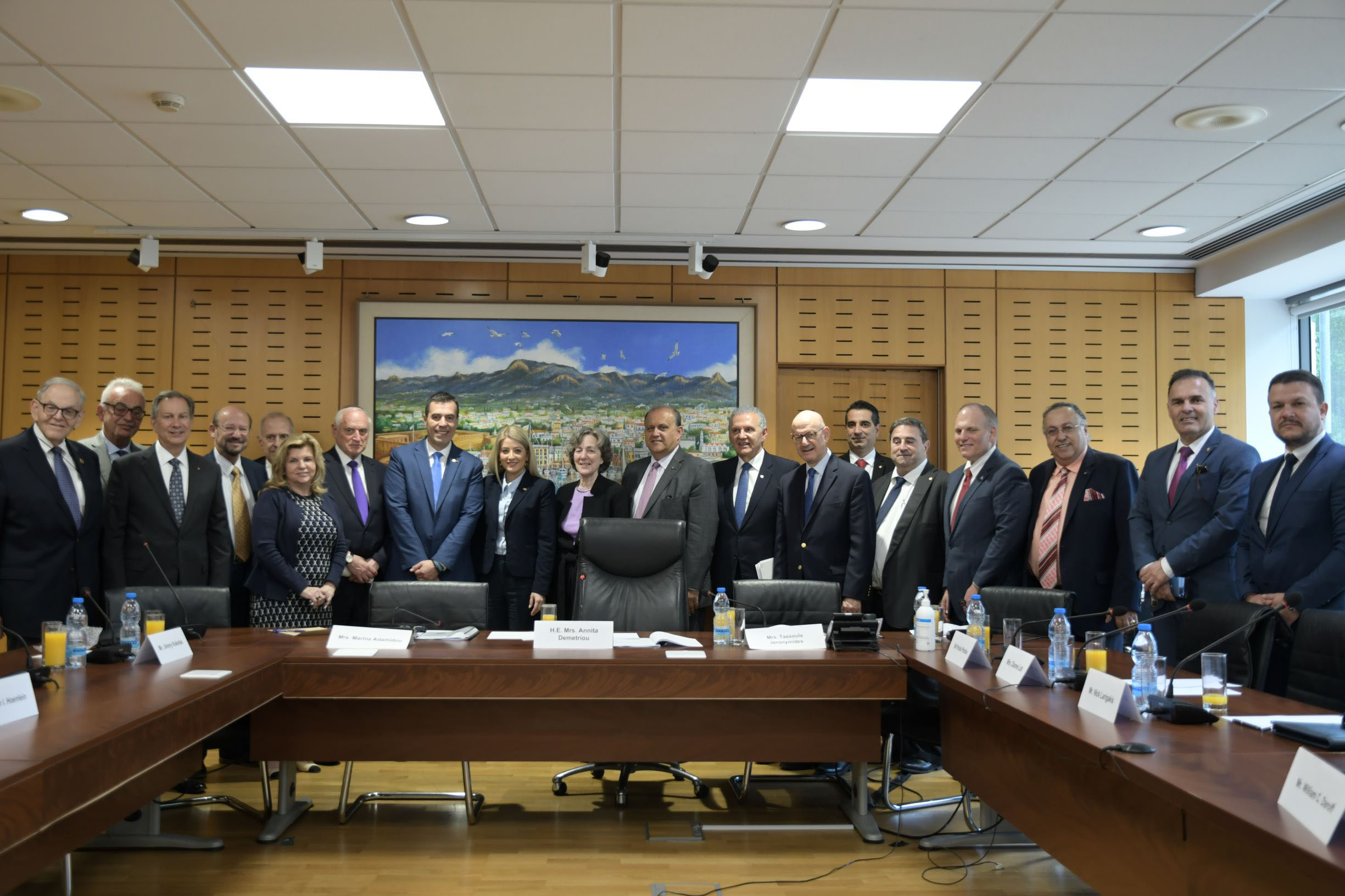 cover Demetriou welcomes Greek-Jewish mission