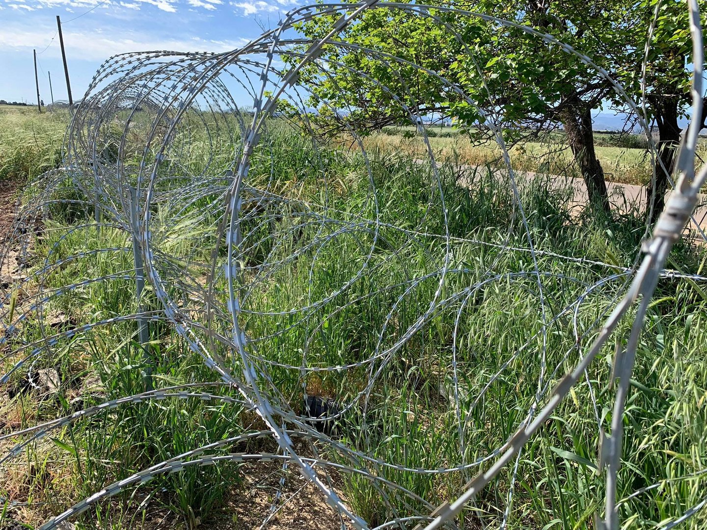 image Our View: Barbed wire fence was never going to stop migrants