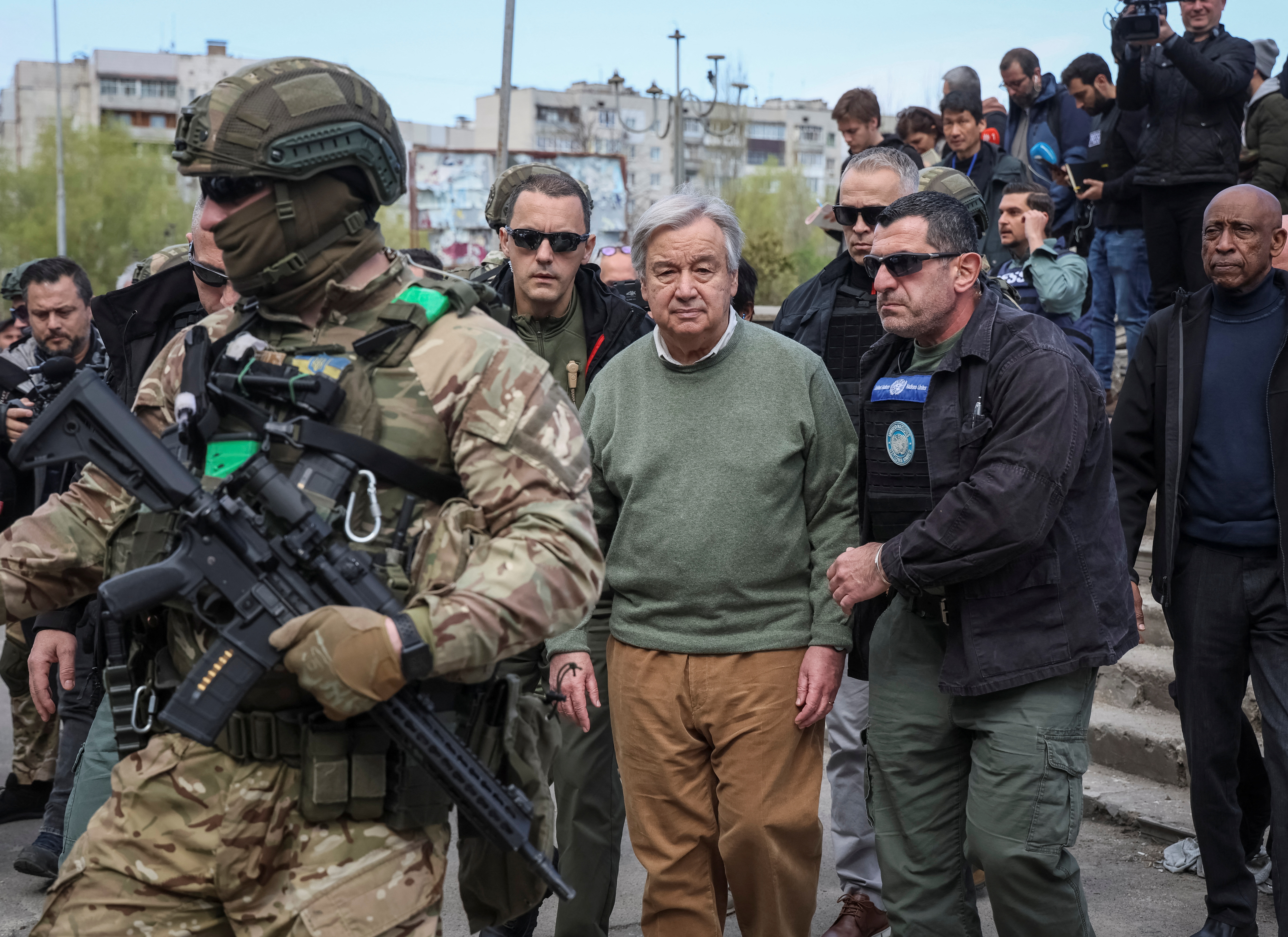 image UN chief does not see Ukraine peace negotiations soon